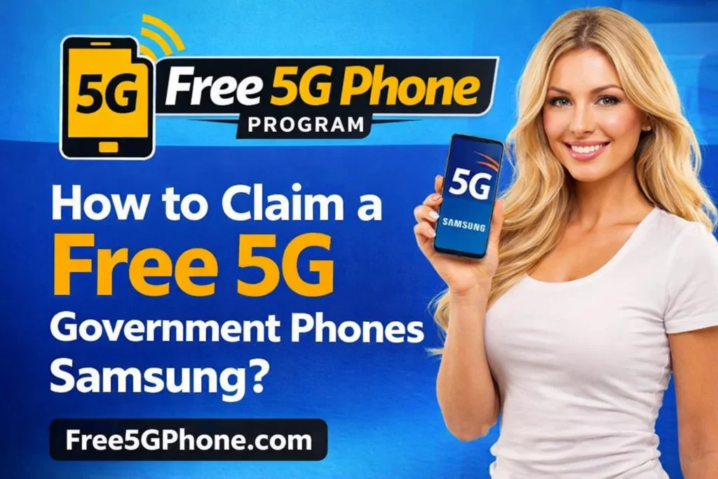 Free 5G Government Phones Samsung iPhone