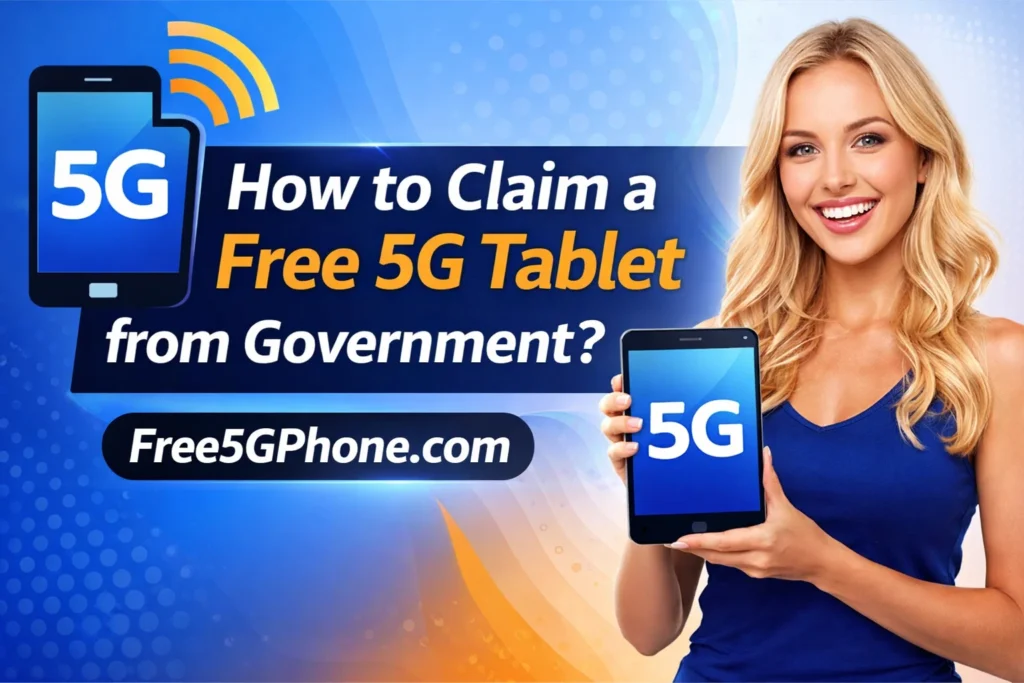 Free 5G Tablet from Government
