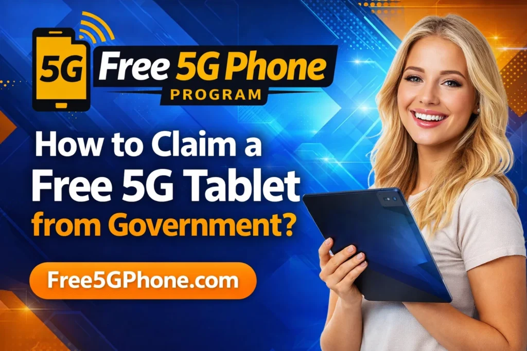 Free 5G Tablet from Government with ebt