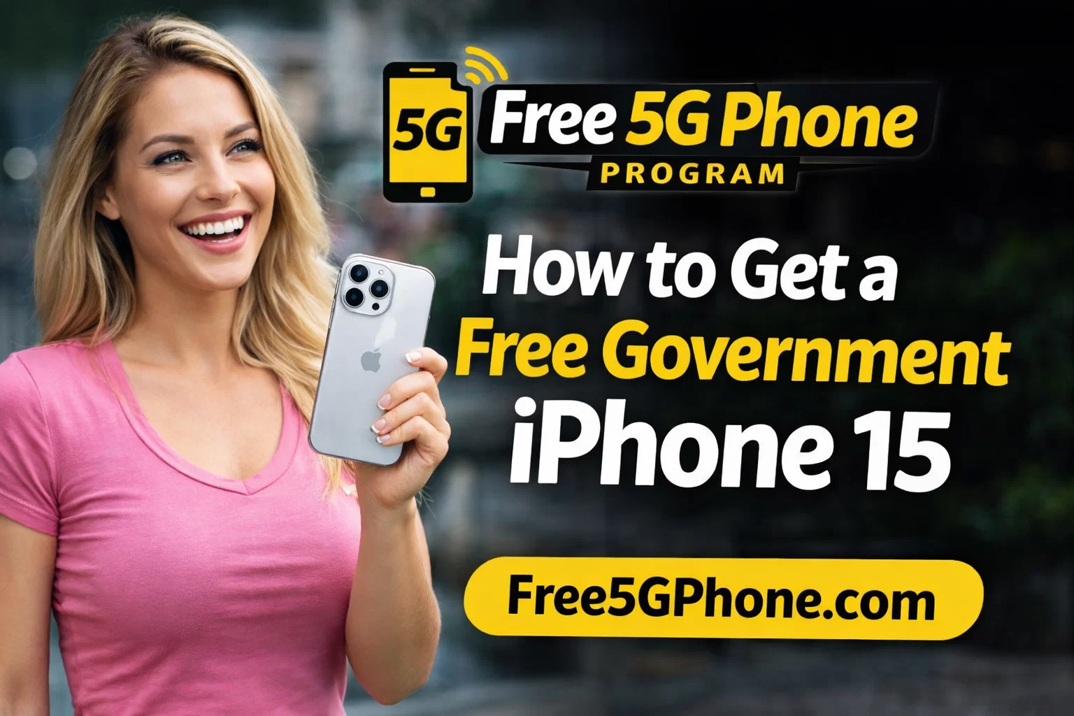 Free Government iPhone 15
