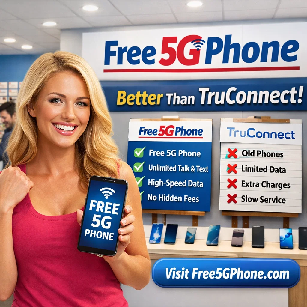 free 5g phone service the better TruConnect alternative